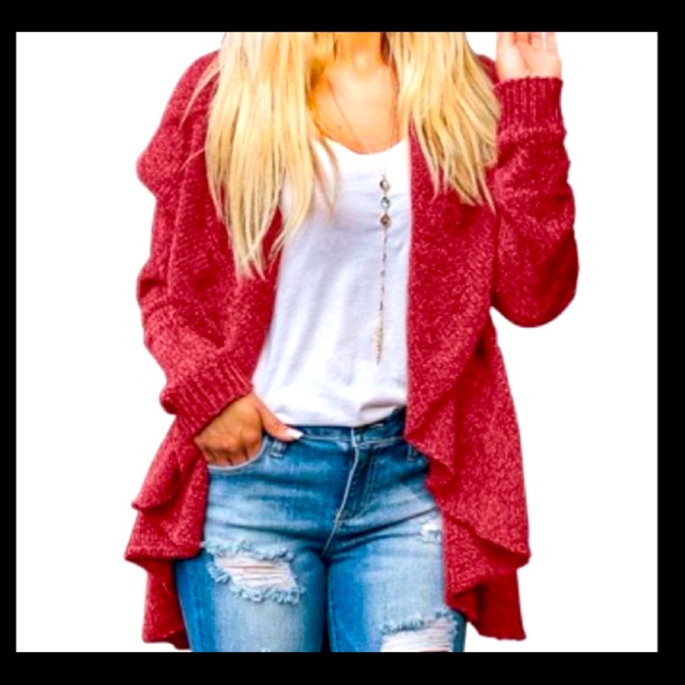 Open Front Cardigan